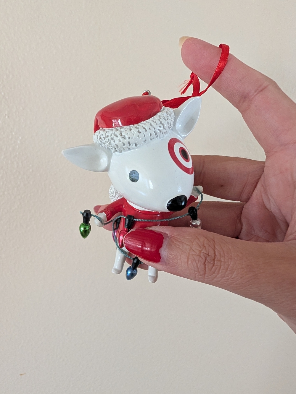 Target Bullseye Dog Holiday Ornament